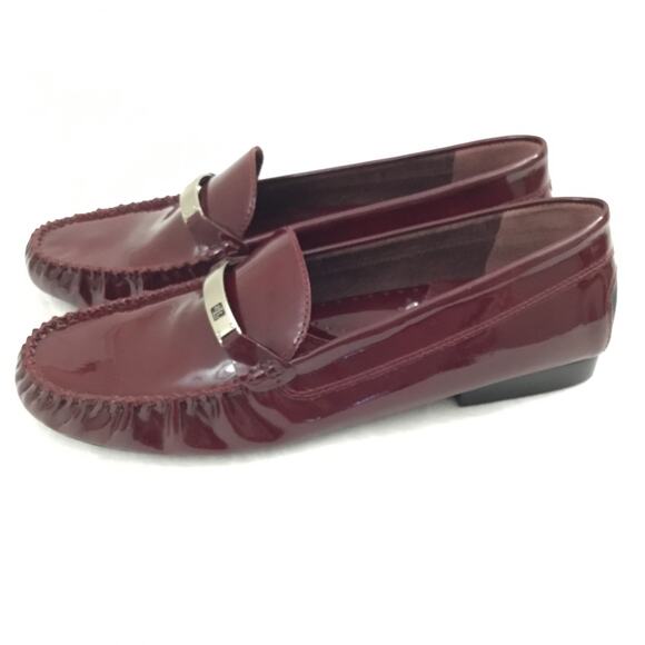 Lauren Ralph Lauren Women's Loafer Patent Leather Purple Flats Sz 10B - Picture 3 of 8